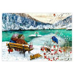 Cartes postale  set à 4 cartes